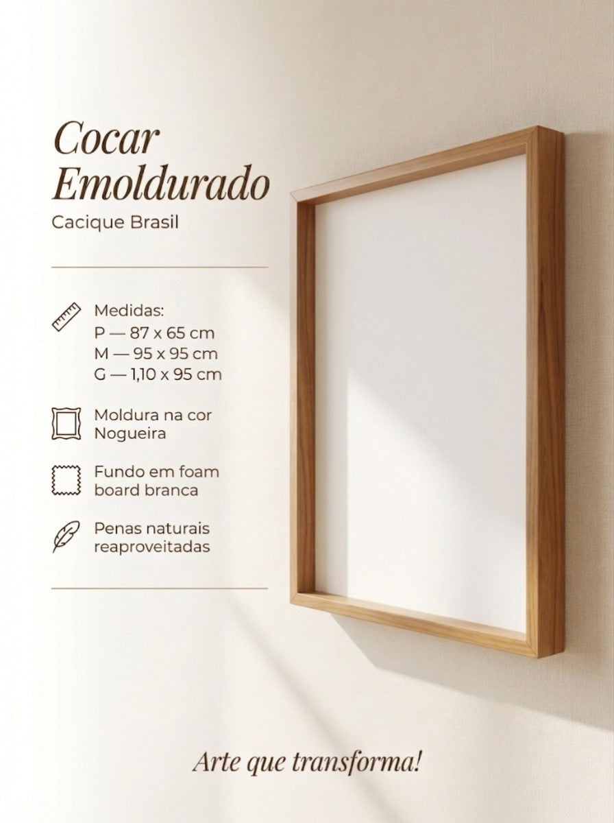 Kit Cocar Emoldurado