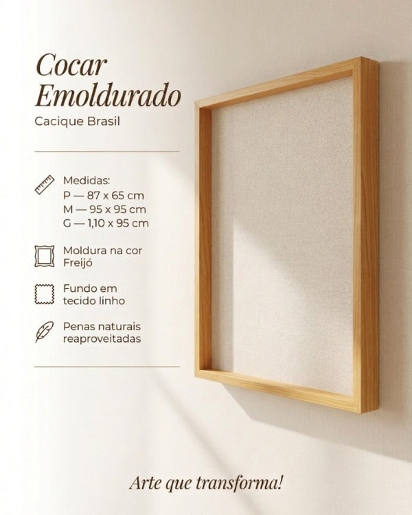 Cocar Emoldurado